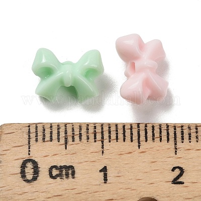 Непрозрачные акриловые бусины&nbsp;SACR-D009-01O-1