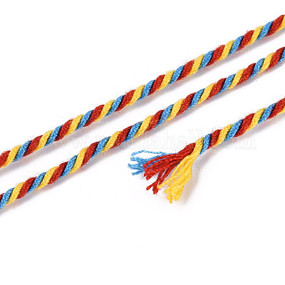 150 м двухслойных хлопковых витых шнуров&nbsp;OCOR-N010-01-13-1