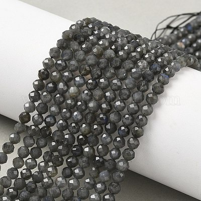 Природные лабрадорита бисер нитей&nbsp;LS-G-L622-C03-4mm-1