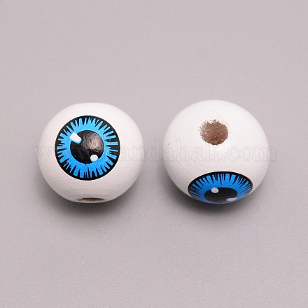 Деревянные бусины&nbsp;WOOD-WH0015-87-1