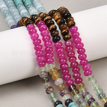 Нити из натурального тигрового глаза G-Z135-C13-1