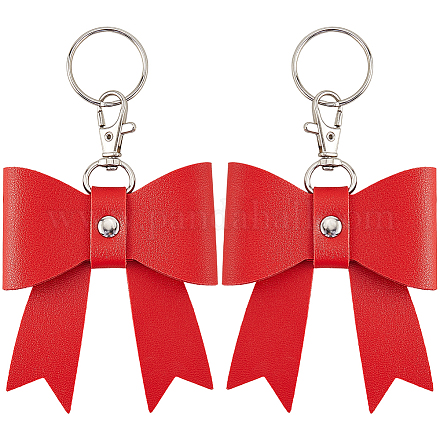 Брелки из искусственной кожи&nbsp;LS-KEYC-WH20816-001P-B-1