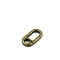 Alloy Spring Gate Rings, Oval, Antique Bronze, 33x17mm