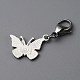 Подвеска из эмали из сплава бабочки HJEW-WH0042-73C-2
