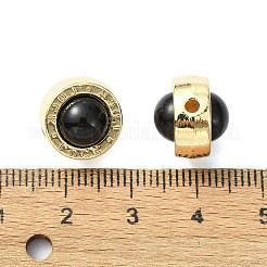 Бусины из смолы из сплава для покрытия стойки&nbsp;RESI-Z027-01G-02