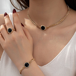 Наборы из сплава эмали с хрустальными стразами&nbsp;FS-WG6B7CA-02