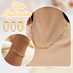 10 шт. латунные пружинные кольца-затворы&nbsp;KK-BBC0015-57G-02