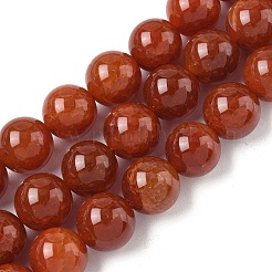 Природные треск агат бисер нитей&nbsp;G-I394-B15-14mm