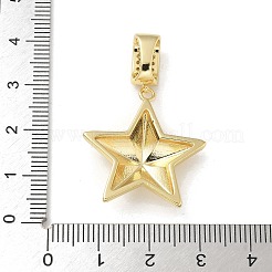 Латунные микро проложить кубического циркония подвески&nbsp;LS-KK-U046-13G