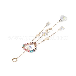 Стеклянные каплевидные и звездчатые оконные подвесные ловцы солнца&nbsp;HJEW-JM00905-02