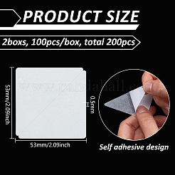 Наклейка для воротника рубашки pte&nbsp;FIND-WH0366-114