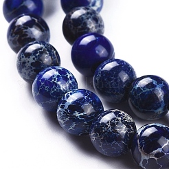 Натуральные имперские нитки из яшмы&nbsp;G-G814-07-8mm-02