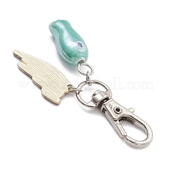 Подвесные украшения из сплава эмали&nbsp;HJEW-JM04182