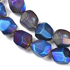 Стеклянные бусины с гальваническим покрытием &nbsp;EGLA-C009-01A-FR02