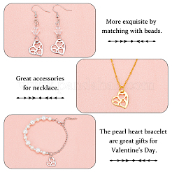 40 шт. 2-х цветные кабошоны из нержавеющей стали 304&nbsp;STAS-DC0001-20