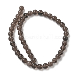 Натуральные ледяные обсидиановые бусинки&nbsp;G-P590-A03-8mm-01