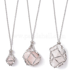 Устойчивый к потускнению мешочек из нержавеющей стали 304 для изготовления макраме&nbsp;NJEW-JN04441-02