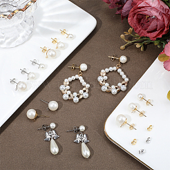 Фурнитура для сережек-гвоздиков из нержавеющей стали 304&nbsp;EJEW-SP0001-17A