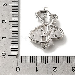 Покрытие стойки латунь микро паве застежка для коробки из циркония&nbsp;KK-H485-31P