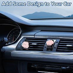 5 шт. зажимы для автомобильного освежителя воздуха из смолы и пластика&nbsp;HJEW-OC00138