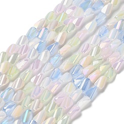 Стеклянные бусины с гальваническим покрытием &nbsp;EGLA-P065-01A