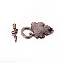 Застежка тоггл из сплава&nbsp;PALLOY-A20005-R-FF