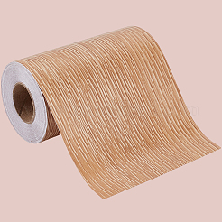 ПВХ водонепроницаемая самоклеящаяся декоративная лента с текстурой дерева&nbsp;DIY-WH20007-38D-08