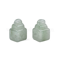 Естественный зеленый авантюрин подвески&nbsp;G-N0325-17