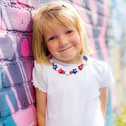 450шт 6 стиля прозрачные акриловые бусины&nbsp;TACR-CD0001-05