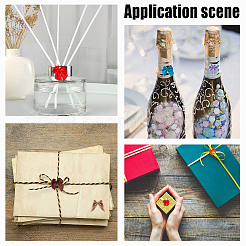 288 шт. 12-х цветные аксессуары для украшения из полиэстера ручной работы&nbsp;AJEW-GO0001-34