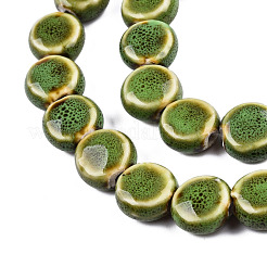 Бусины из фарфора и керамики ручной работы&nbsp;PORC-Q265-008C