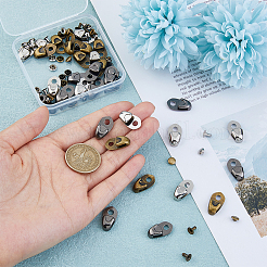 30 комплект крючков для шнурков из сплава 3 цветов&nbsp;FIND-DC0005-85