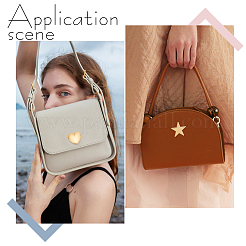 8 комплект из 2-х стильных декоративных пряжек для сумок из сплава&nbsp;DIY-WR0001-86