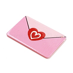 Непрозрачные акриловые подвески на тему Дня святого Валентина&nbsp;SACR-F011-03D