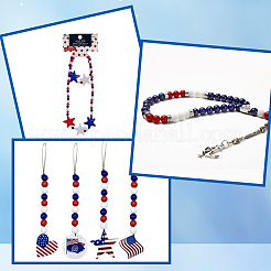 Непрозрачные акриловые бусины&nbsp;MACR-SP0001-27B-05