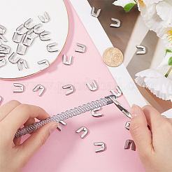 Спиральные костяные наконечники из нержавеющей стали 304&nbsp;STAS-WH0043-20B