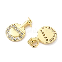 Латунные микро проложить кубического циркония подвески&nbsp;KK-Z120-39G