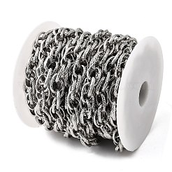 Текстурированные овальные звенья цепей из нержавеющей стали 304&nbsp;CHS-V001-01P