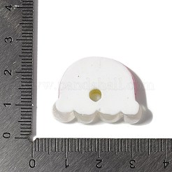 Кабошоны из непрозрачной смолы летней тематики&nbsp;LS-RESI-G106-01C