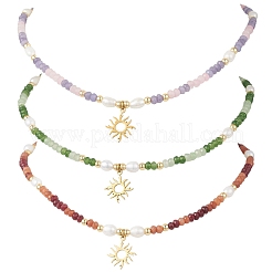 Подвеска в форме солнца из нержавеющей стали 201&nbsp;NJEW-JN05814