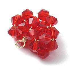 Подвески из искусственного австрийского стекла из бисера&nbsp;PALLOY-TA00047