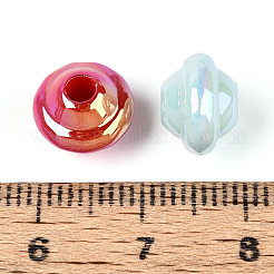 Непрозрачные акриловые бусины с УФ-покрытием&nbsp;OACR-N153-01