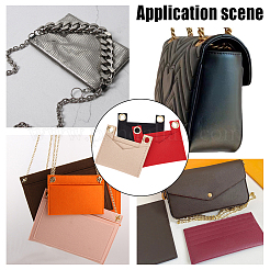 3 шт. 3-цветный войлочный органайзер для сумок&nbsp;PURS-WR0006-82A