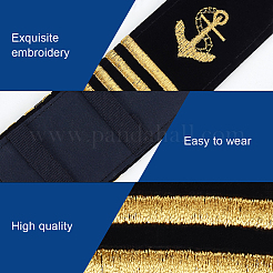 1 пара эполет из полиэфирного волокна&nbsp;AJEW-CN0005-72