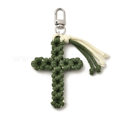 Хлопок подвесные украшения&nbsp;HJEW-TA00395-02