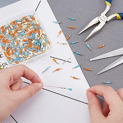 225шт 9-х стильный латунный рыболовный роликовый подшипник-соединитель&nbsp;FIND-FH0003-27