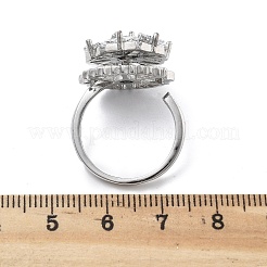 Вращающиеся открытые манжетные кольца для женщин&nbsp;LS-RJEW-S402-12P