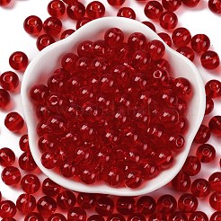 Стеклянные бусины прозрачных цветов&nbsp;SEED-Z004-T8MM-03