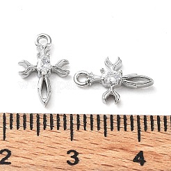 Стойки обшивки латунь микро проложить Циркон подвеску&nbsp;KK-K333-78P