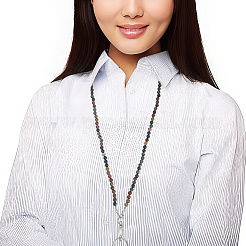 1 шт. бусины из натурального камня для шнурка на шею&nbsp;AJEW-CP0009-83